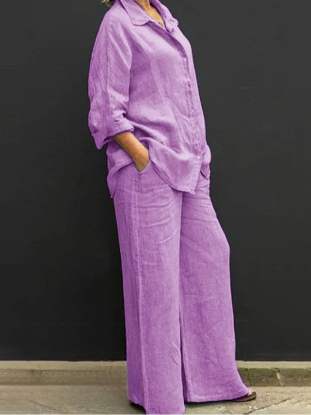 Zara  2 Pieces  Linen Set.